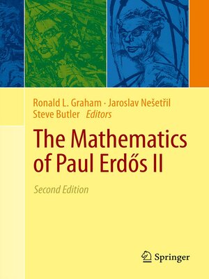 cover image of The Mathematics of Paul Erdős II